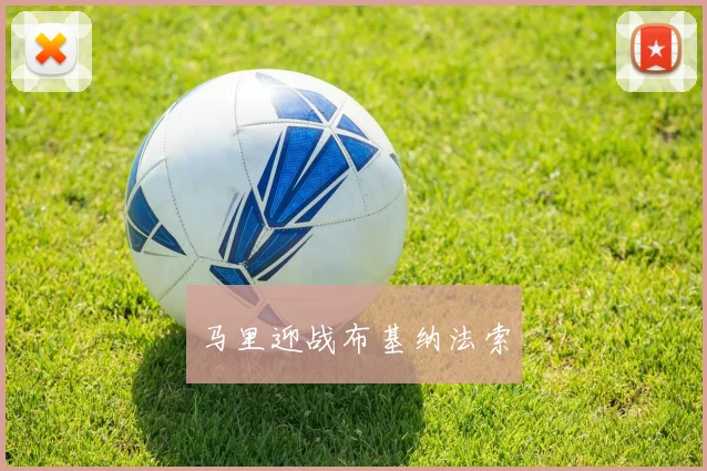 马里迎战布基纳法索